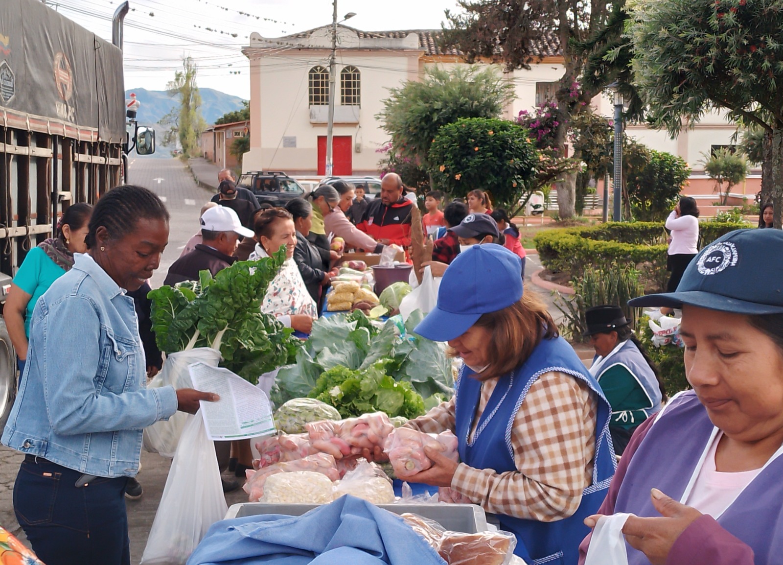 mercado de los domingos
